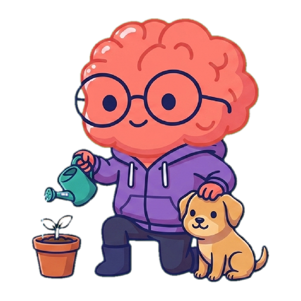 Brainy mascot