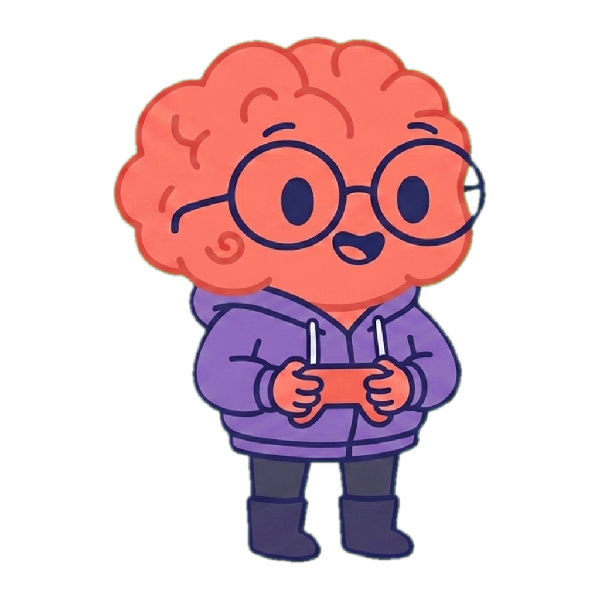 Brainy mascot